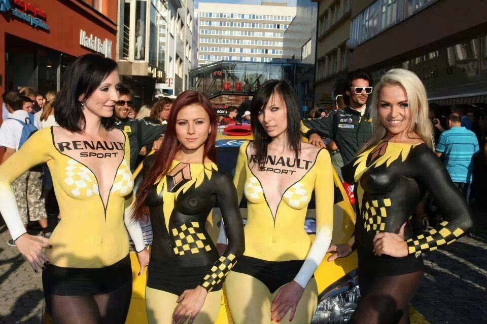 bodypainting renault